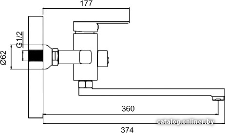 Смеситель Ledeme H33 L2233