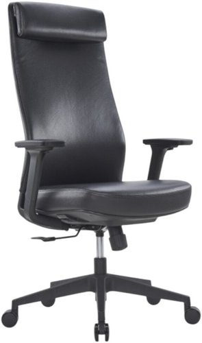 Офисное кресло SitZone CH-366A (натуральная кожа, черный)