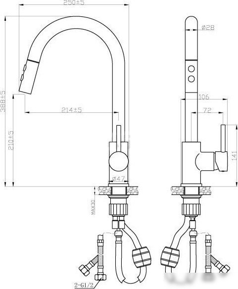 Смеситель AV Engineering AVTRO1-10698BL