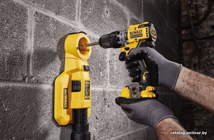 Ударная дрель-шуруповерт DeWalt DCD706D2-QW (с 2-мя АКБ, кейс)