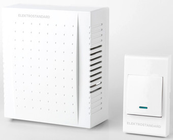 Проводной дверной звонок Elektrostandard DBQ26M WM 1M (белый)