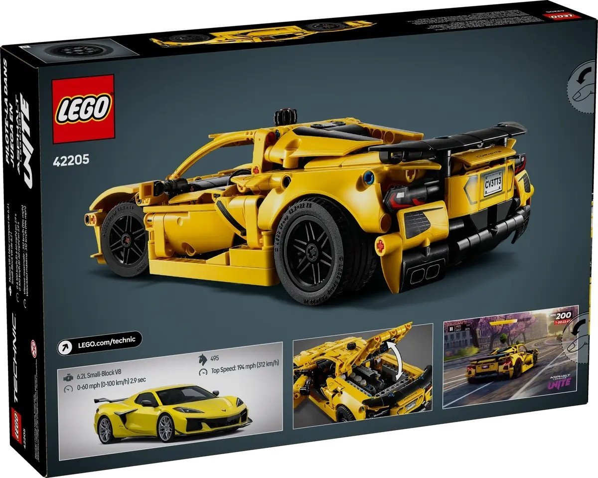 Конструктор LEGO Technic 42205 Chevrolet Corvette