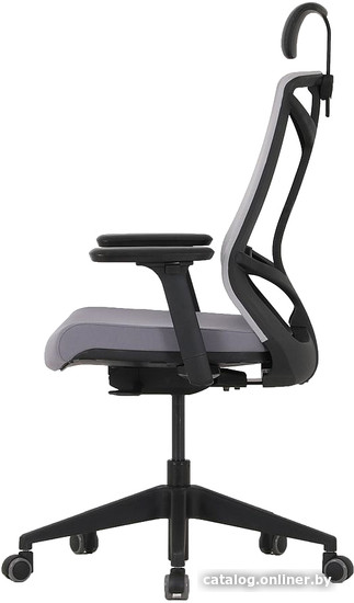 Офисное кресло Chair Meister Nature II 3D с подлокотниками слайдер (черный/серый)