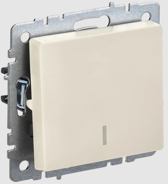 Выключатель IEK Brite ВС10-1-1-БрКр