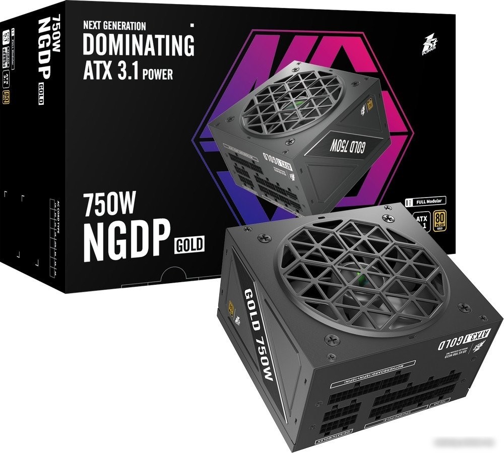 Блок питания 1stPlayer NGDP Gold 750W HA-750BA4