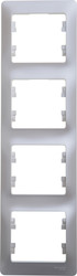 Рамка Schneider Electric Glossa GSL000608 (перламутр)