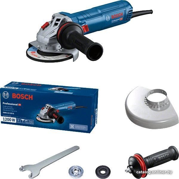 Угловая шлифмашина Bosch GWS 12-125 S Professional 06013A6080 (китайская версия)
