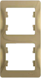 Рамка Schneider Electric Glossa GSL000406 (титан)