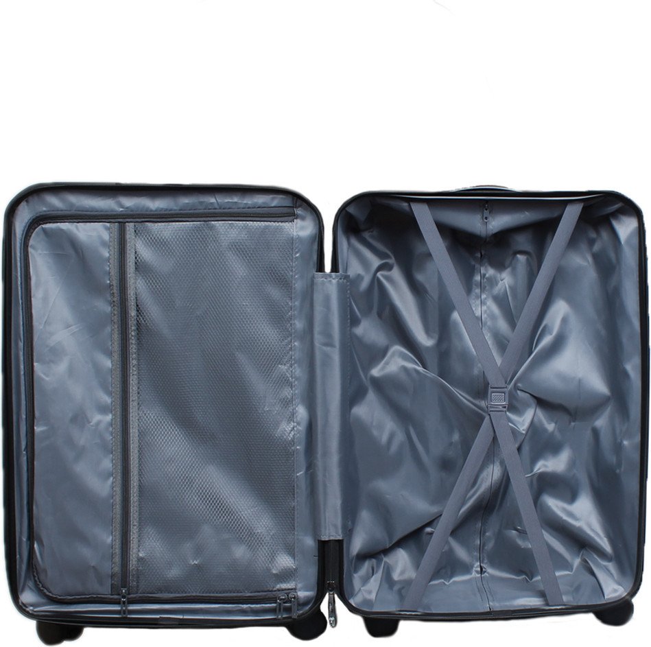 Чемодан-спиннер Eurobags PP-N99 (S, черный)