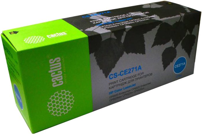 Картридж CACTUS CS-CE271A (аналог HP 650A CE271A)