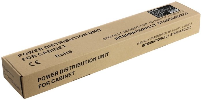 Блок розеток ExeGate ServerPro PDU-19H808 Al-8С13-C14-SW