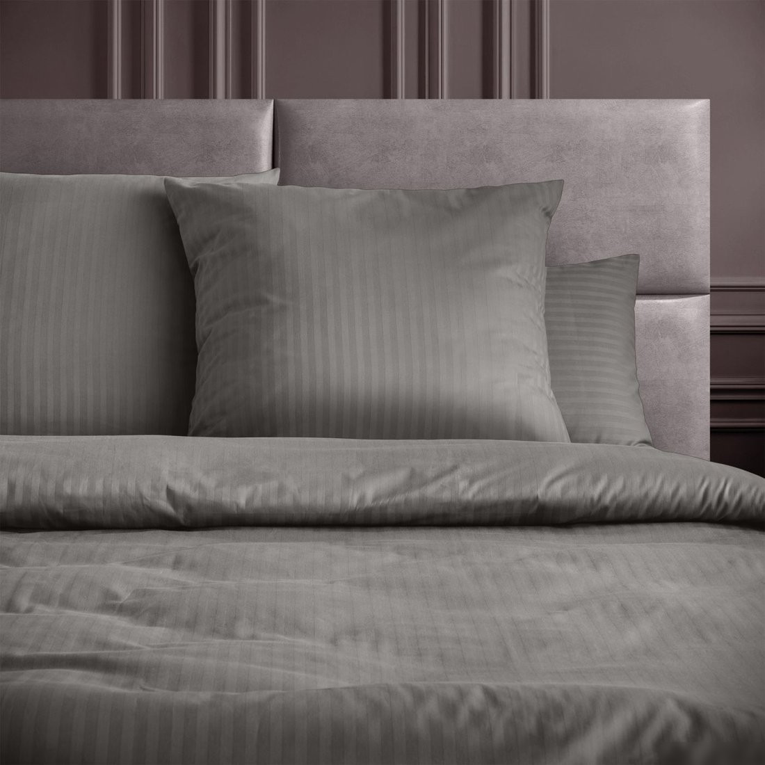 Постельное белье Verossa Stripe 2.0сп 760176 (70x70, Gray)