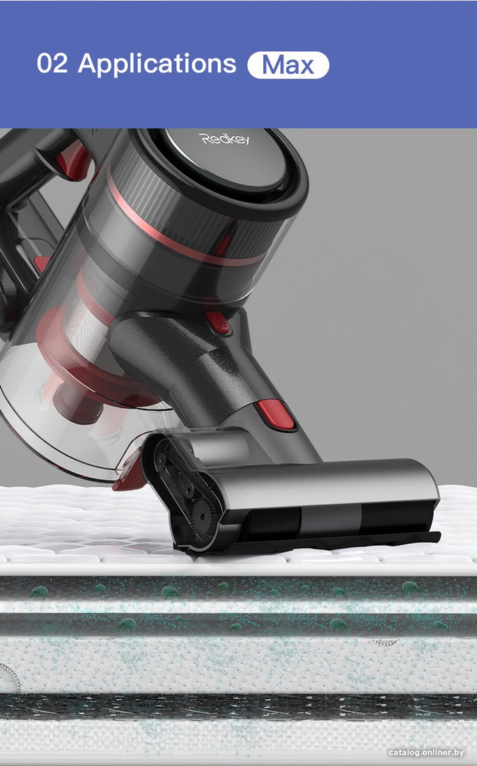 Пылесос Redkey Cordless Vacuum Cleaner P9 (черный)