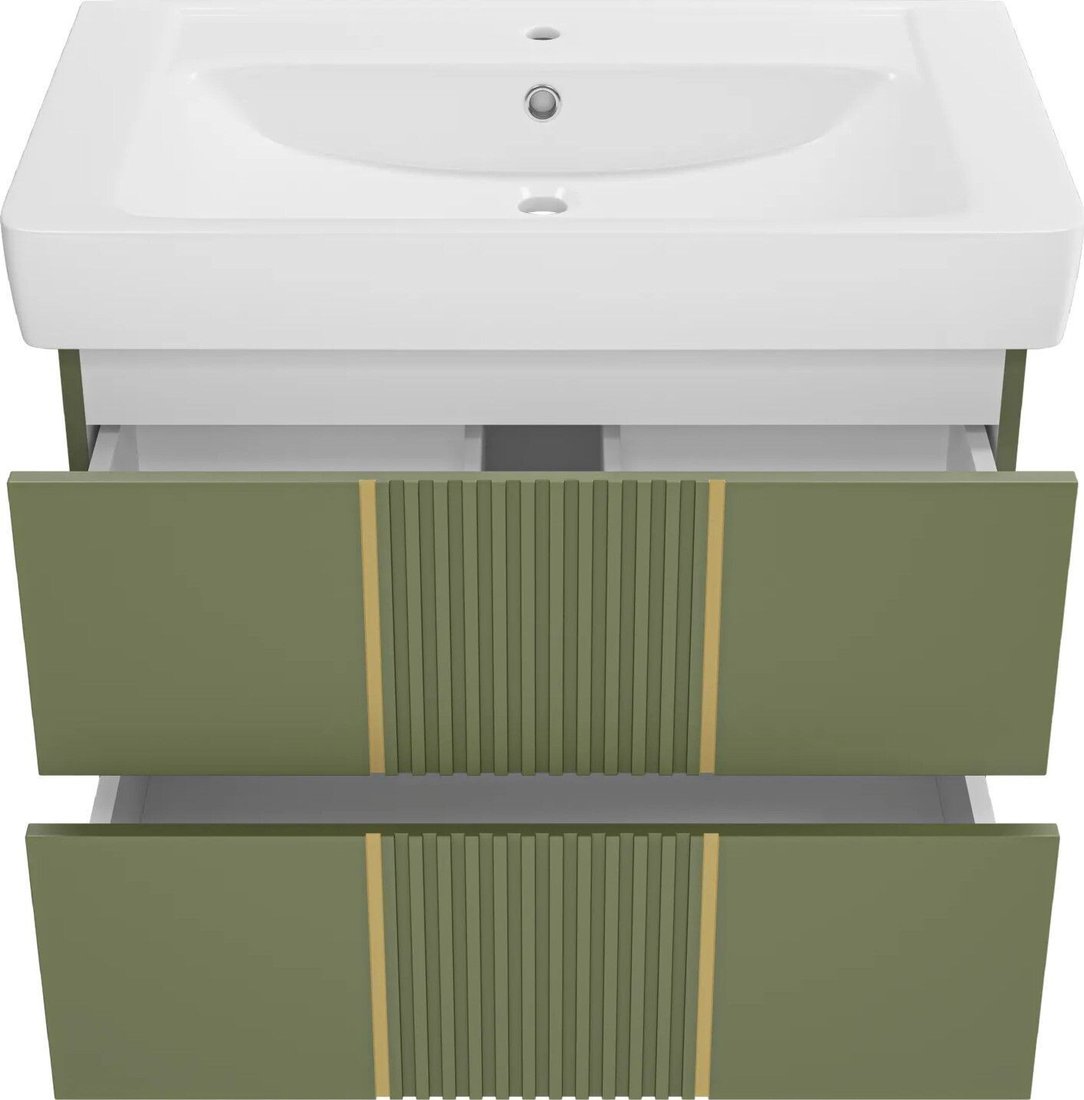 Brevita Тумба с умывальником Vega 80 VEG-09080-0802Я+192185