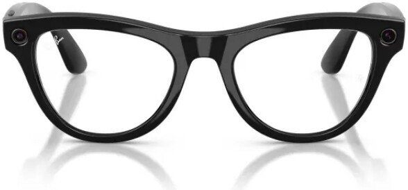 Умные очки Ray-Ban Meta Skyler RW4010 (черный глянцевый/аметист)