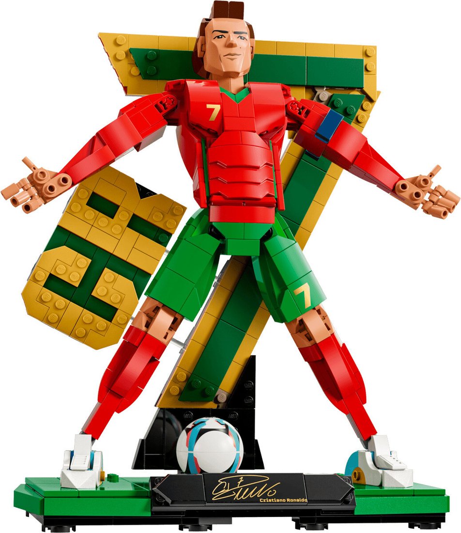Конструктор LEGO Editions 43016 Криштиану Роналду – легенда футбола