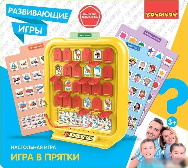 Развивающая игра Bondibon Игра в прятки ВВ5666