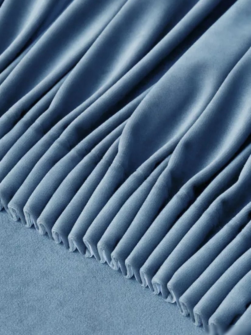 Комплект штор Soft Lines Бархат 9137-А27 (270x240, голубой)