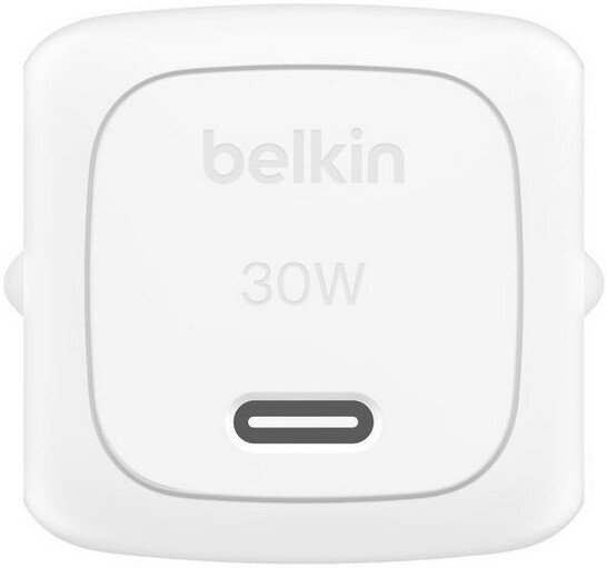 Сетевое зарядное Belkin WCA008KQ1MWH-B6 USB Type-С (белый)