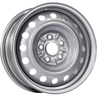 Штампованные диски TREBL R-1677 16x6.5" 5x114.3мм DIA 67.1мм ET 44мм silver