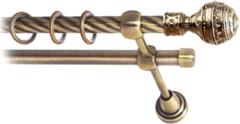 Lm Decor Ампир (антик, витая, 2,4м 16мм, 2 ряда, без кручка)