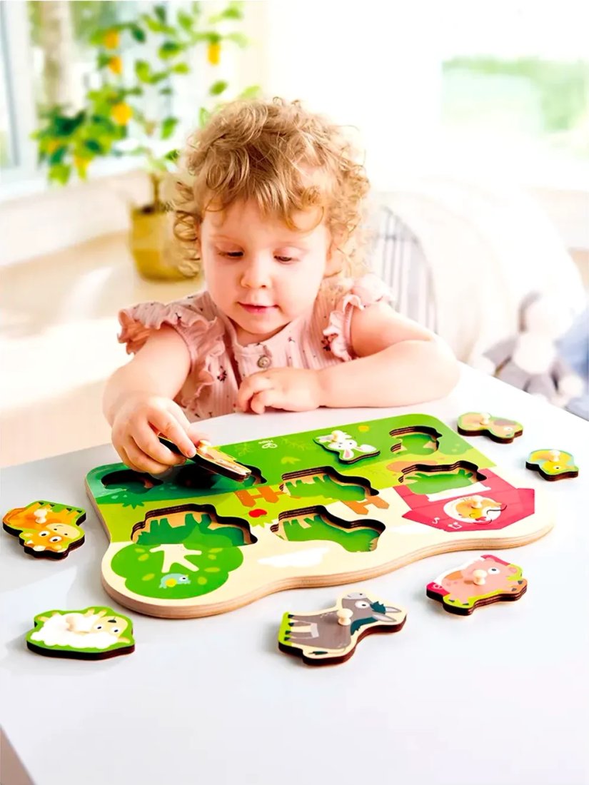 Сортер Hape На ферме E1458_HP