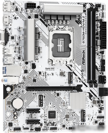 Материнская плата ASRock B760M-HDV/M.2