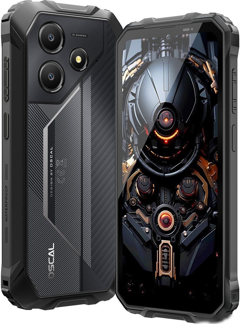 Телефон Oscal Marine 2 4GB/64GB (черный)