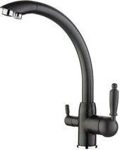 Смеситель Ledeme L4455F-3 (черный)