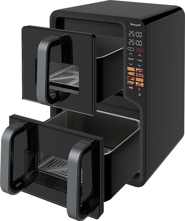 Аэрогриль (аэрофритюрница) Weissgauff WAF 712 DB Double Compact Fry