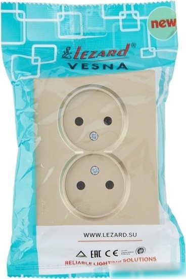 Розетка Lezard Vesna 742-3600-128B