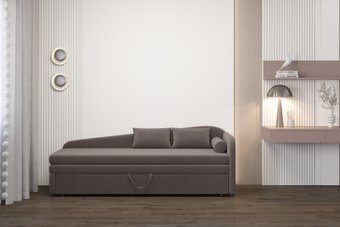 Тахта Mio Tesoro Бинур правый угол (Prince Taupe)