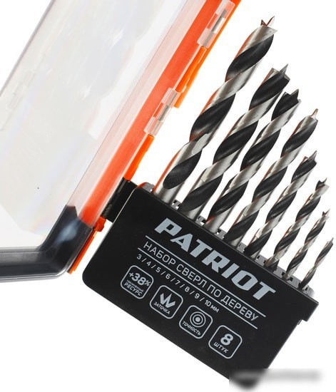 Набор оснастки Patriot 815010103 (8 предметов)
