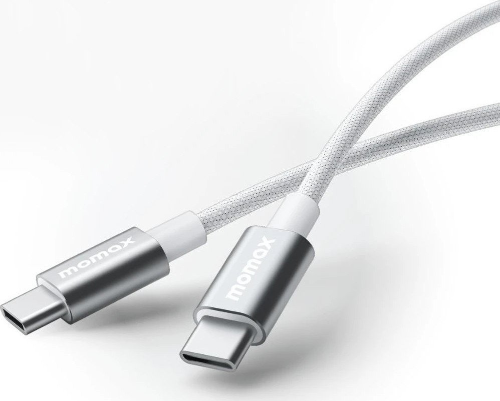 Кабель Momax DC30W USB Type-C - USB Type-C (1.5 м, белый)