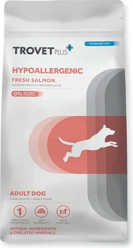 Сухой корм для собак Trovet Plus Adult Dog Hypoallergenic Fresh Salmon (10кг)