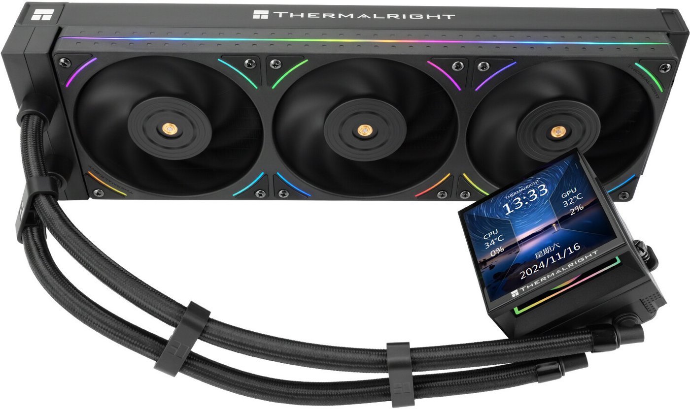 Система жидкостного охлаждения для процессора Thermalright Hyper Vision 360 UB ARGB (черный)