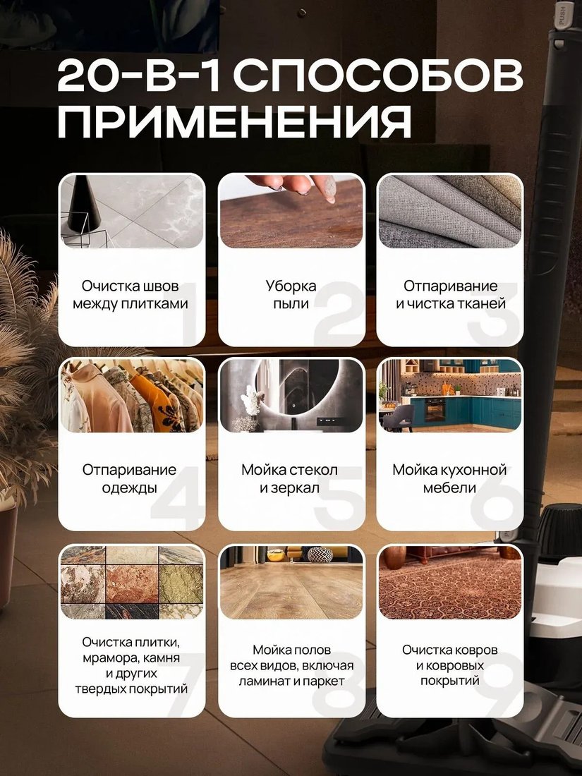 Пароочиститель Adler RSC2000