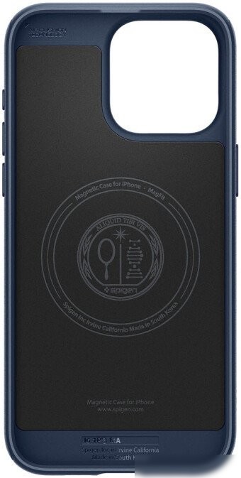 Чехол для телефона Spigen Mag Armor (MagFit) для iPhone 15 Pro ACS06737 (темно-синий)