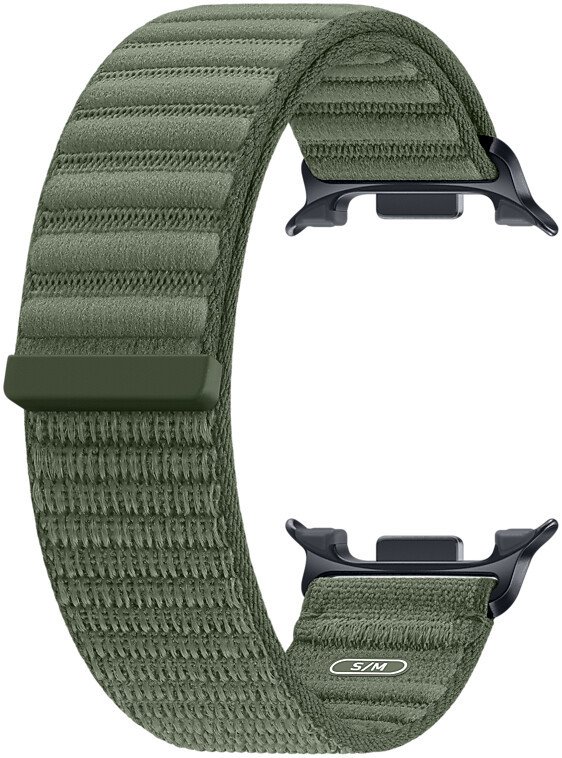 Ремешок Samsung Fabric для Samsung Galaxy Watch9 (S/M, оливковый)