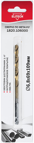 Сверло ELITECH 1820.106000