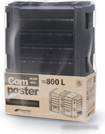 Компостер Prosperplast Module compogreen IKSM800C-S411 (черный)