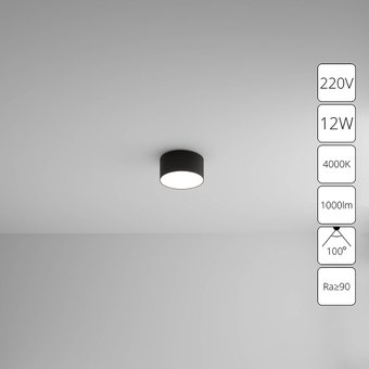 Припотолочная люстра Arte Lamp Fado A6612PL-1BK