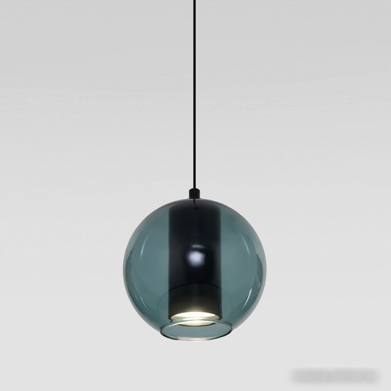 Подвесная люстра Евросвет 50258/1 LED бирюзовый