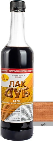 Лак Новбытхим ХВ-784 0.5 л (дуб)