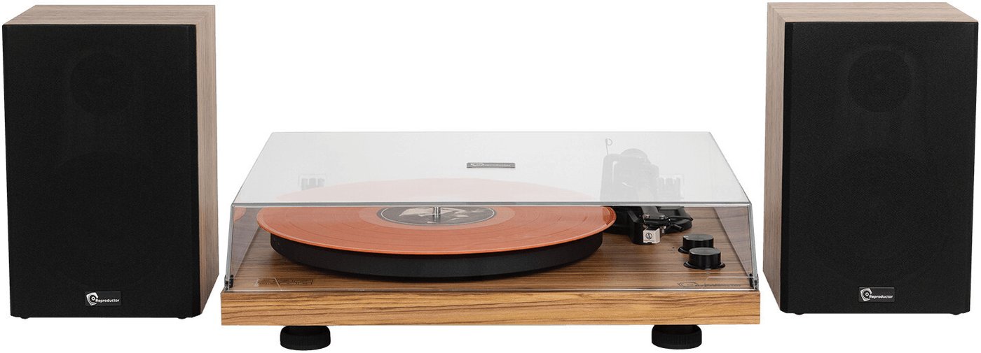 Виниловый проигрыватель Reproductor RP-LPX500SP (орех)