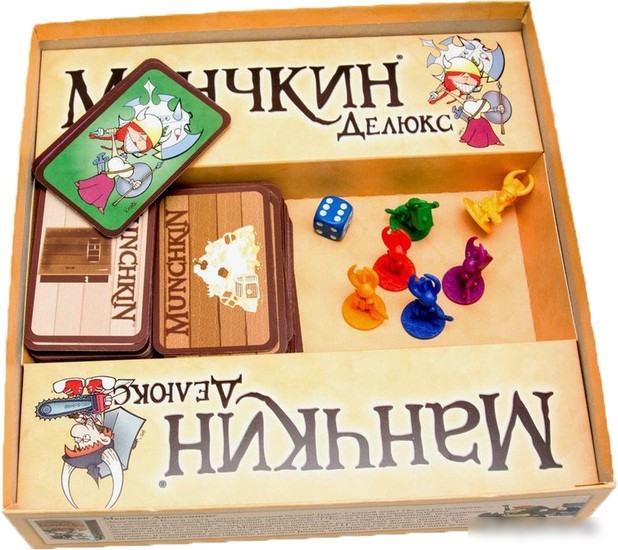 Настольная игра Мир Хобби Манчкин Делюкс