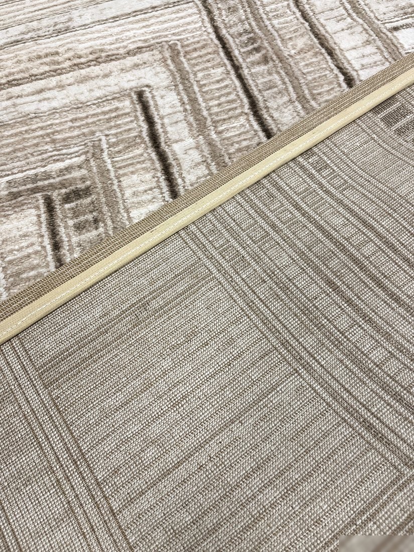 Ковер для жилой комнаты Safyun Eva LZ137-CREAM-BROWN (1.6x2.3)