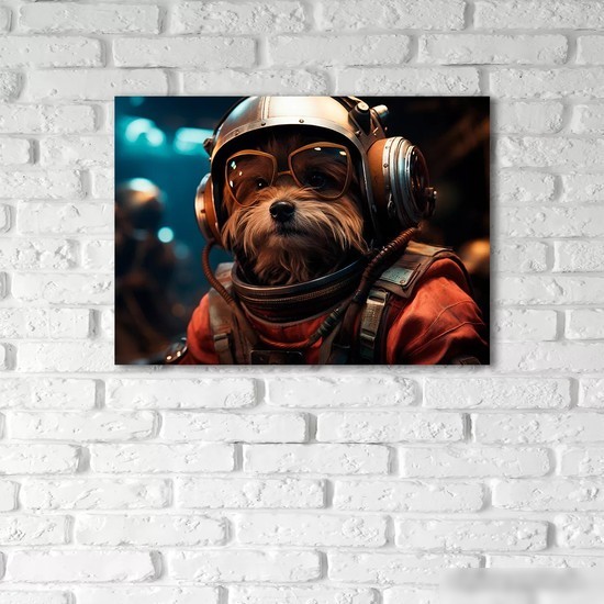 Картина Stamprint Космический пес AR055 (50x70)