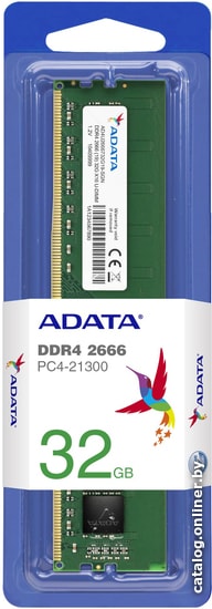 Оперативная память A-Data 16GB DDR4 PC4-21300 AD4U266616G19-SGN