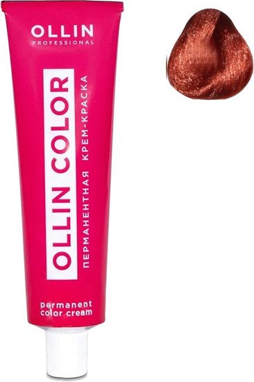 Крем-краска Ollin Professional Color перманентная 7/46 русый медно-красный 60 мл